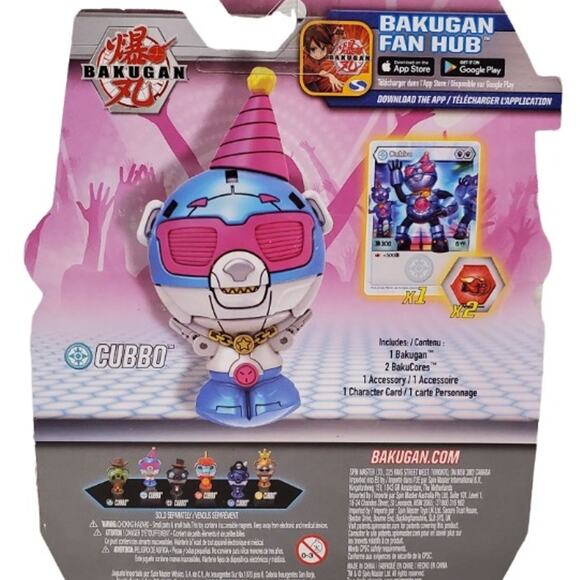 Bakugan Party Cubbo Pack Transforming Collectible Action Figure - Picture 4 of 7